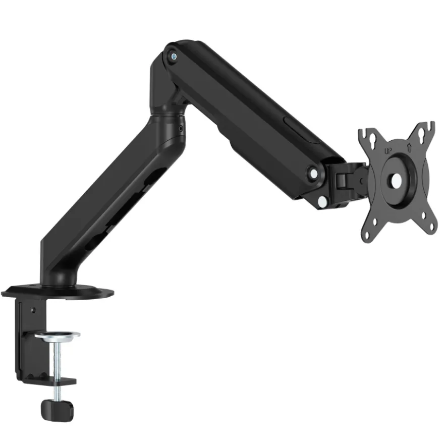 Braccio monitor articolato con molla a gas, per 1 schermo