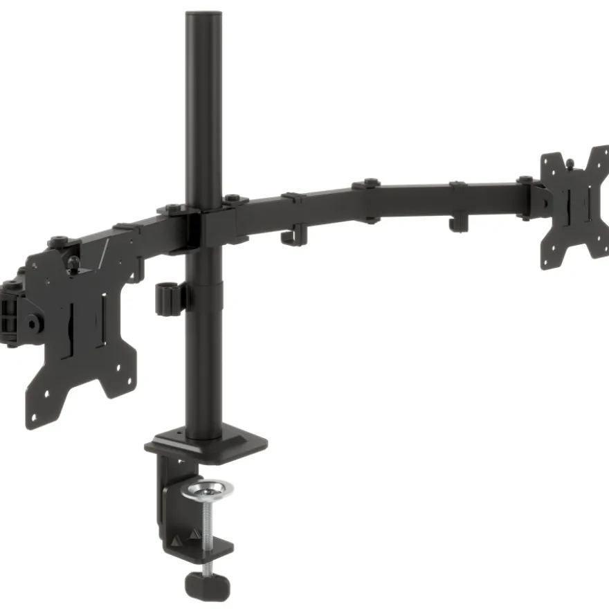Braccio monitor con doppia colonna, per 2 schermi