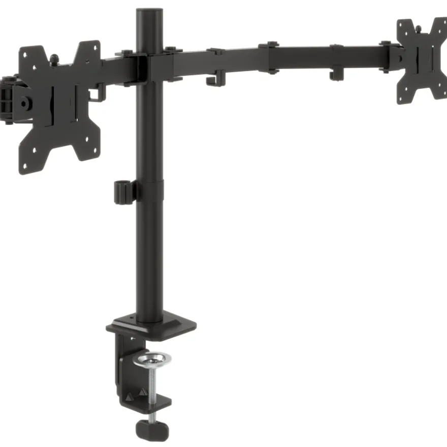 Braccio monitor con doppia colonna, per 2 schermi
