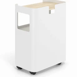 Carrello portaoggetti da ufficio con ripiani