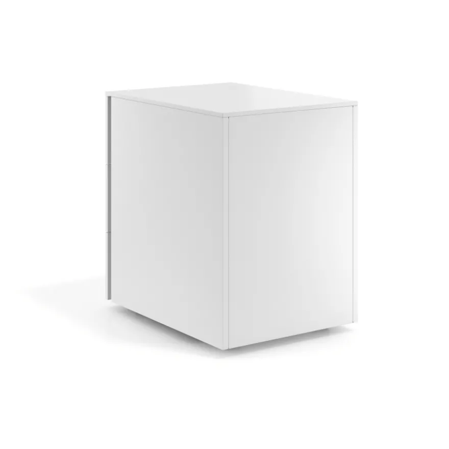 Cassettiera da scrivania in metallo Xenon, 3 cassetti