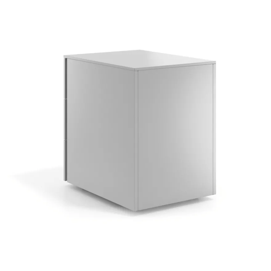 Cassettiera da scrivania in metallo Xenon, 3 cassetti