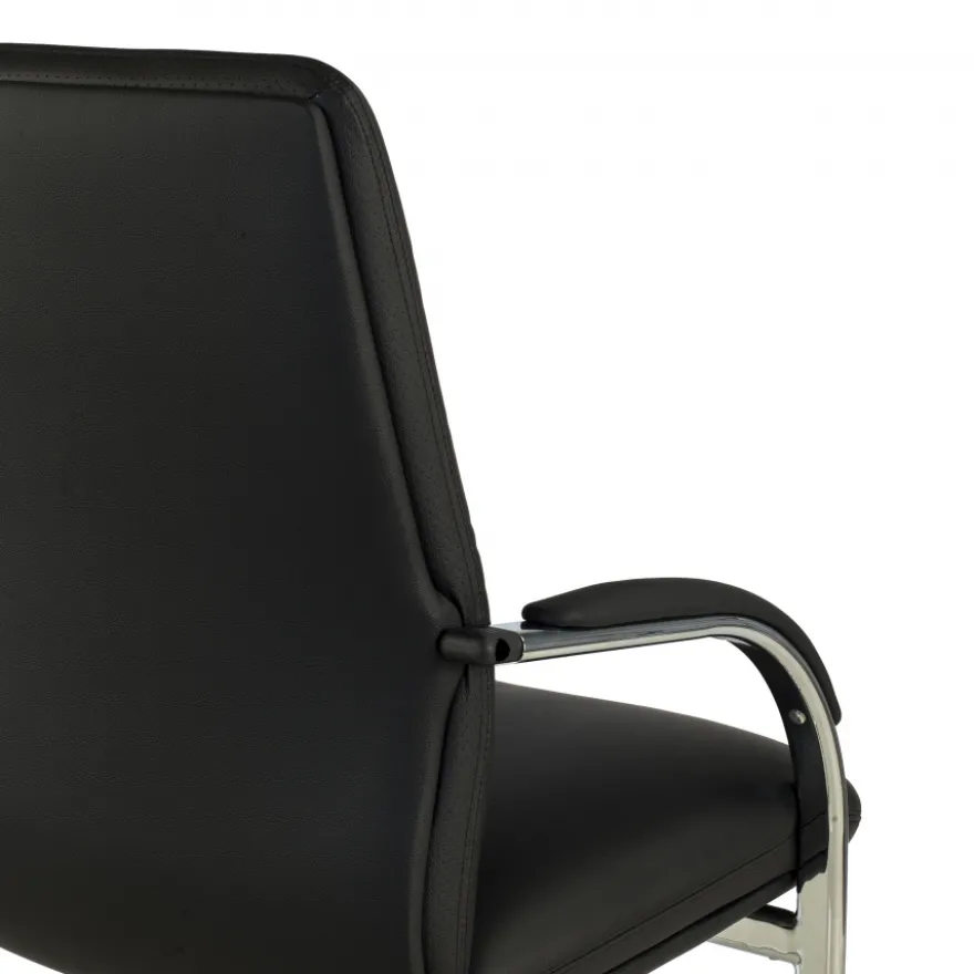 Poltrona Attesa Prestige , slitta pelle naturale