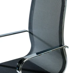 Poltrona da ufficio design Brenton in rete, schienale alto