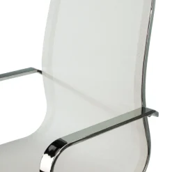 Poltrona da ufficio design Brenton in rete, schienale alto