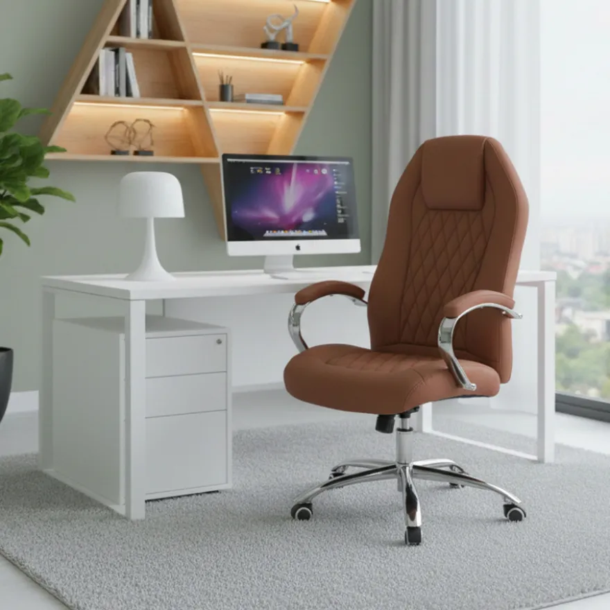 Poltrona da ufficio ergonomica Pioneer, resistente fino a 180kg
