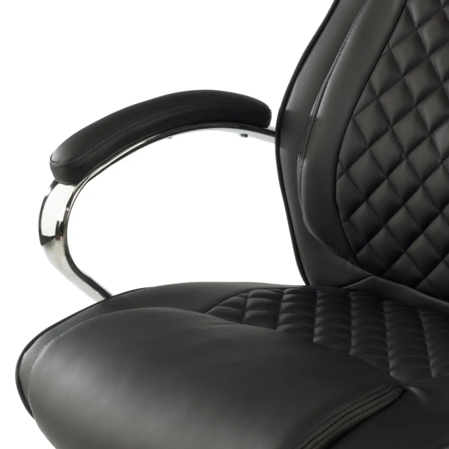 Poltrona ergonomica da ufficio Rodas, imbottitura spessa