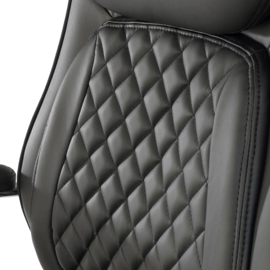 Poltrona ergonomica da ufficio Rodas, imbottitura spessa