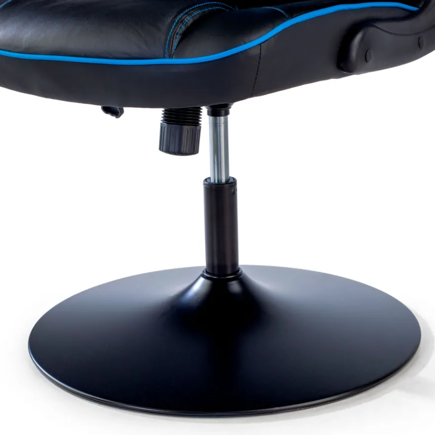Poltrona Relax Gaming Arcadia con braccioli ribaltabili, base girevole 360º