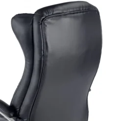 Poltrona Scrivania Lugano, design elegante, base metallica