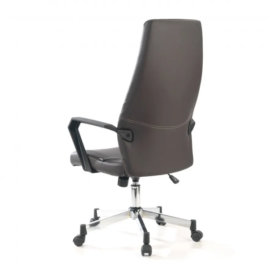 Poltrona Scrivania Victory, schienale alto, similpelle