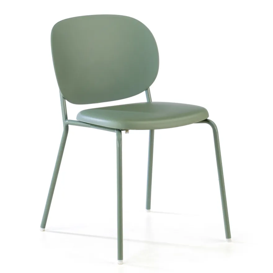 Poltroncina da Ufficio Mila, gambe in acciao