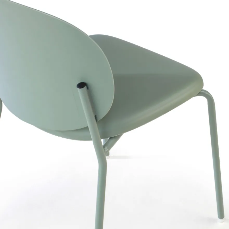Poltroncina da Ufficio Mila, gambe in acciao