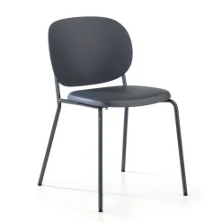 Poltroncina da Ufficio Mila, gambe in acciao
