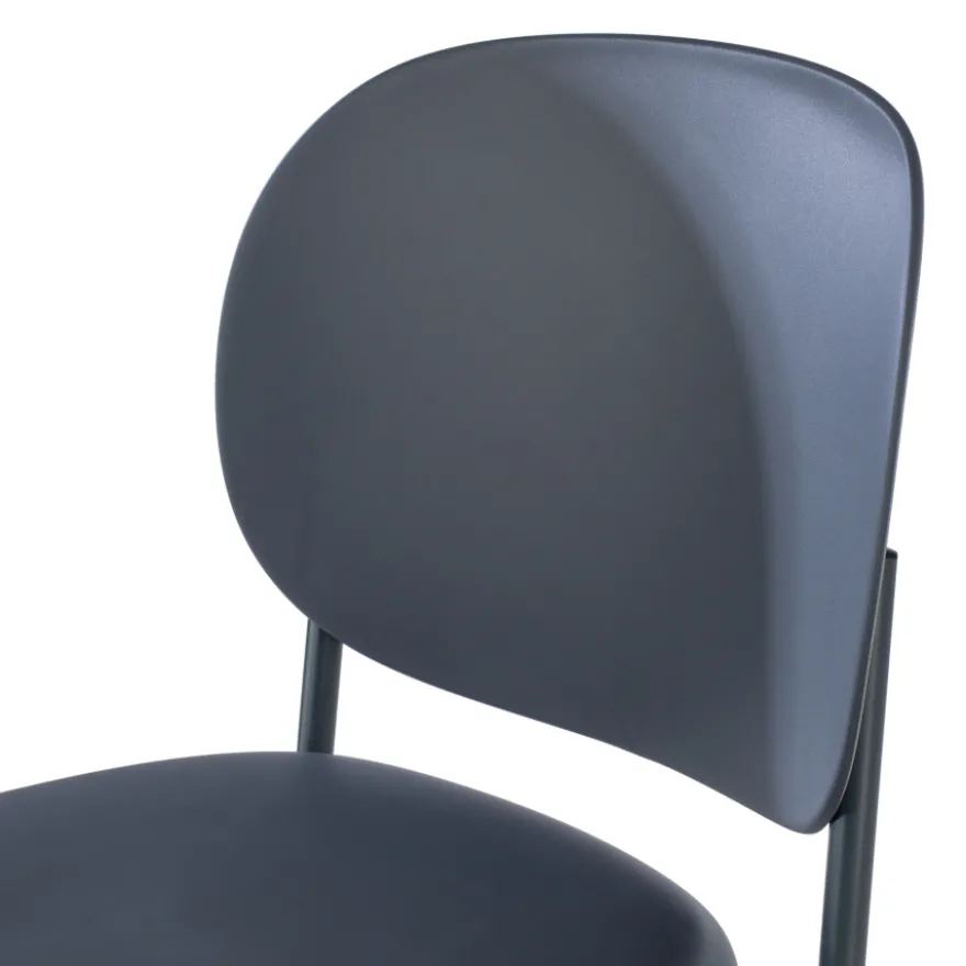 Poltroncina da Ufficio Mila, gambe in acciao