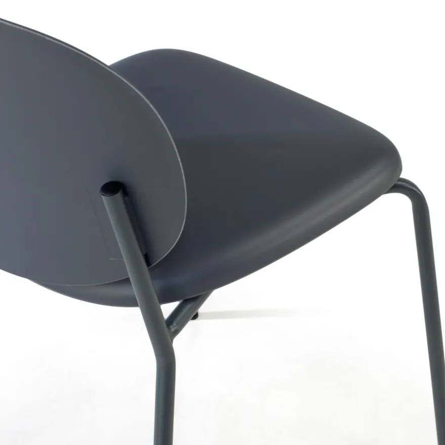 Poltroncina da Ufficio Mila, gambe in acciao