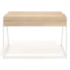 Scrivania Apex con cassetti e gambe di design