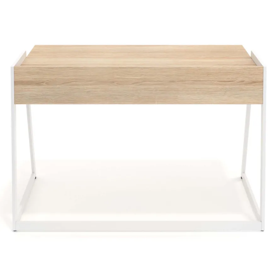 Scrivania Apex con cassetti e gambe di design