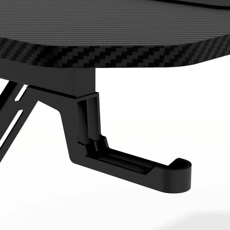 Scrivania Gaming Helix R2, fibra di carbonio