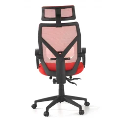 Sedia Computer con poggiapiedi estraibile Neo, rete