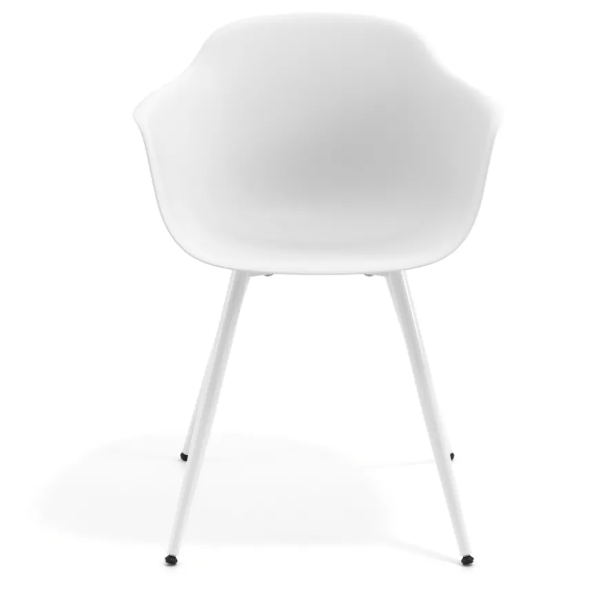 Sedia Conferenza Alice, 4 gambe, design avvolgente