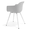 Sedia Conferenza Alice, 4 gambe, design avvolgente