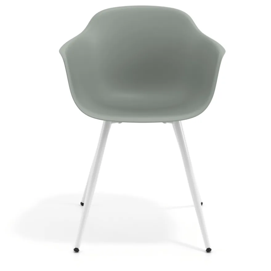 Sedia Conferenza Alice, 4 gambe, design avvolgente