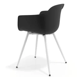 Sedia Conferenza Alice, 4 gambe, design avvolgente