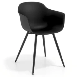 Sedia Conferenza Alice, 4 gambe, design avvolgente