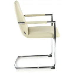 Sedia Conferenza Dallas, schienale ergonomico, slitta