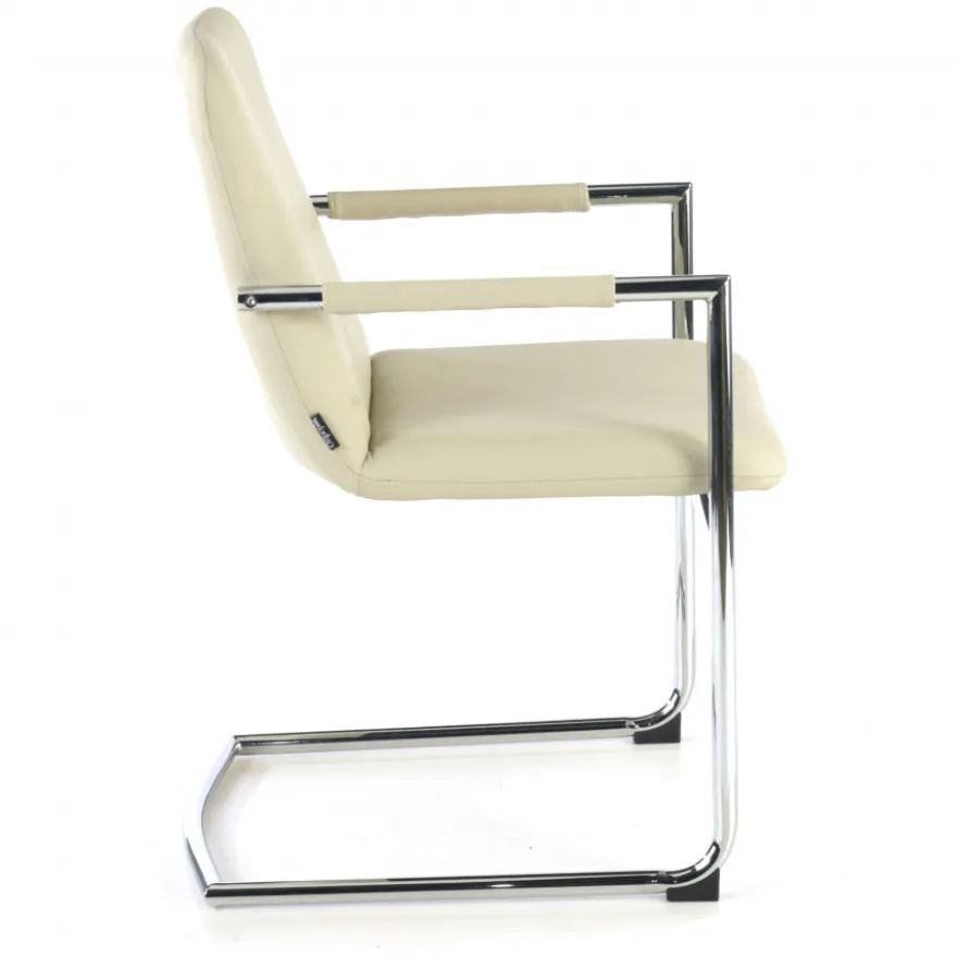 Sedia Conferenza Dallas, schienale ergonomico, slitta