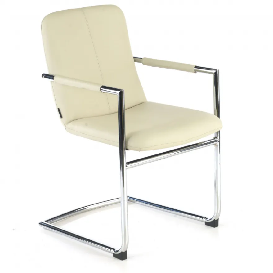 Sedia Conferenza Dallas, schienale ergonomico, slitta