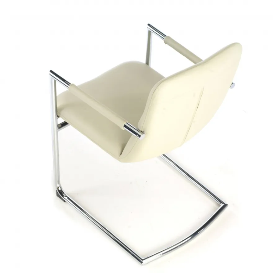Sedia Conferenza Dallas, schienale ergonomico, slitta