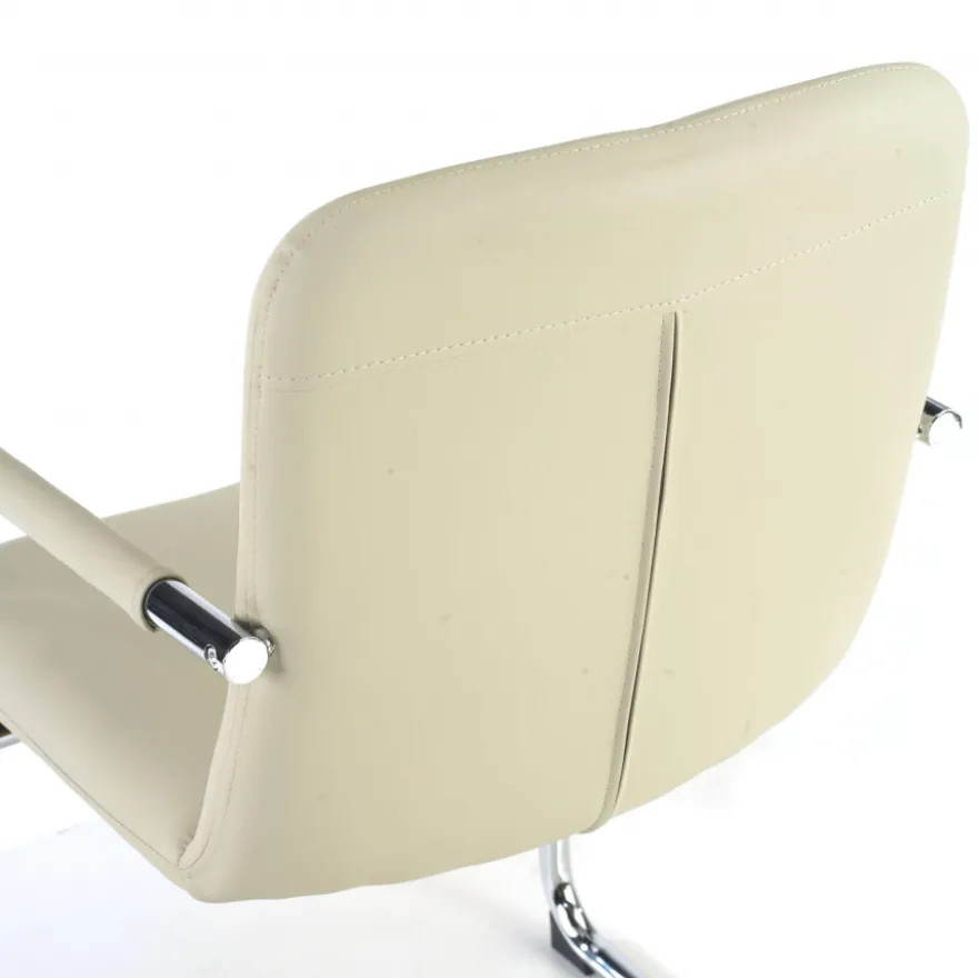 Sedia Conferenza Dallas, schienale ergonomico, slitta