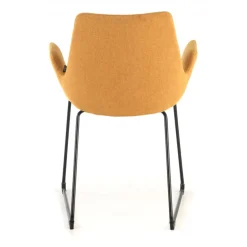 Sedia Conferenza Glamm, Cantilever, struttura in acciaio