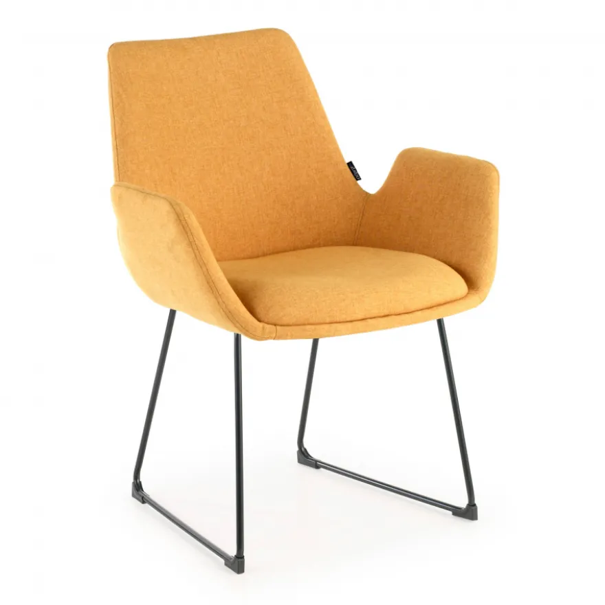 Sedia Conferenza Glamm, Cantilever, struttura in acciaio