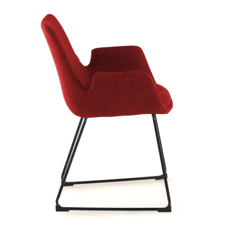 Sedia Conferenza Glamm, Cantilever, struttura in acciaio