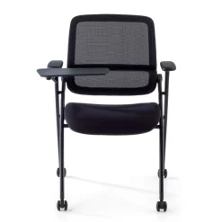 Sedia con ribaltina scrittoio Smart, pieghevole con ruote
