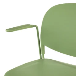 Sedia da Conferenza con braccioli Nadya, Pratica e impilabile