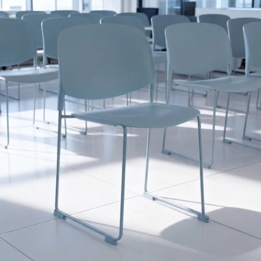 Sedia da Conferenza Nadya, Impilabile, Alta qualità