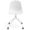 Sedia da riunione Lara con ruote, base in alluminio