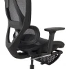 Sedia da scrivania ergonomica Sion con poggiapiedi estraibile