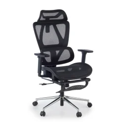 Sedia da scrivania ergonomica Sion con poggiapiedi estraibile