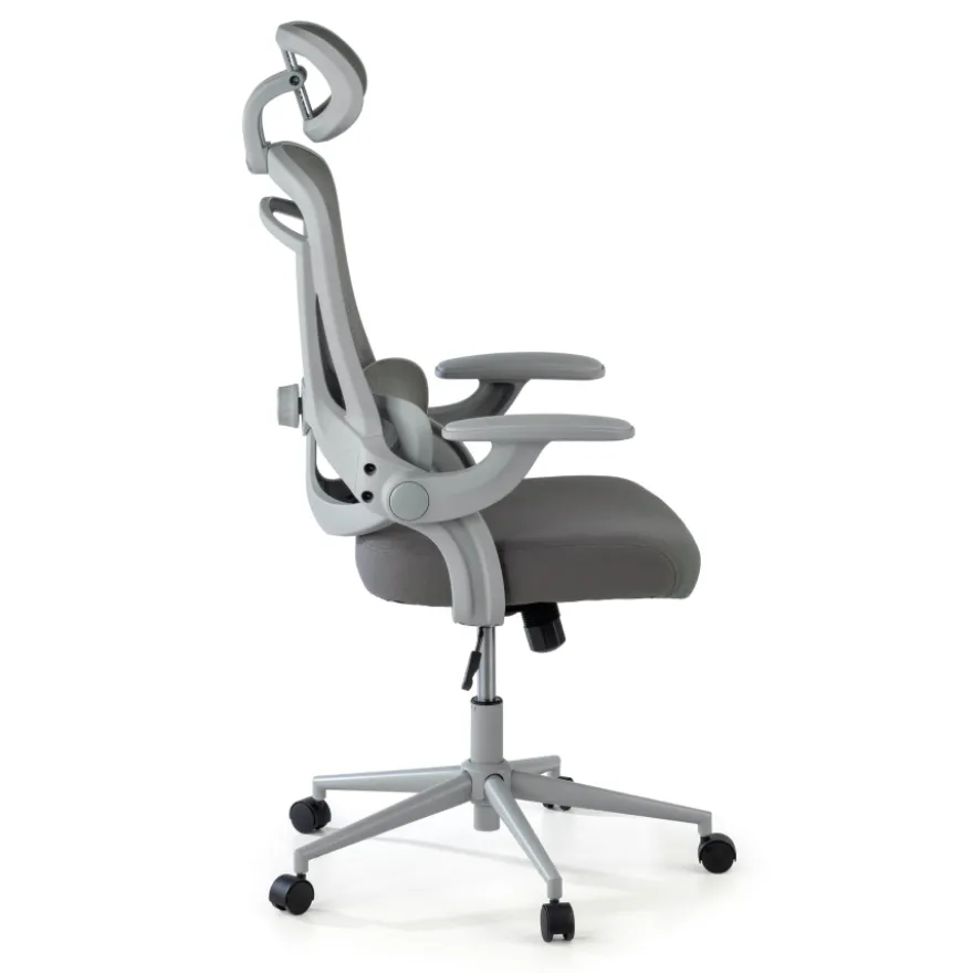 Sedia da scrivania ergonomica Optima, braccioli ribaltabili