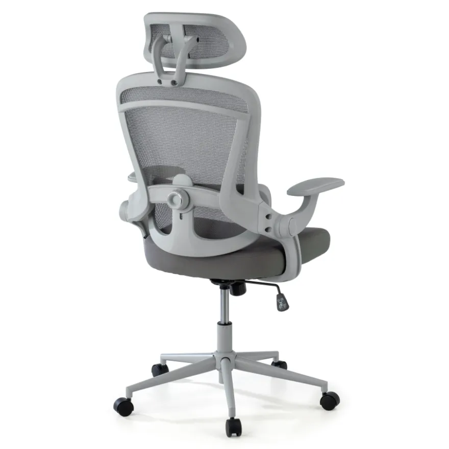 Sedia da scrivania ergonomica Optima, braccioli ribaltabili
