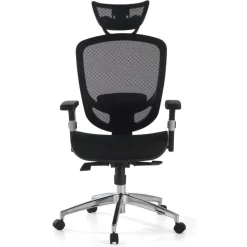 Sedia da studio Flex, braccioli regolabili, poggiatesta