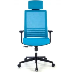 Sedia da Studio Magnum, con poggiatesta, rete
