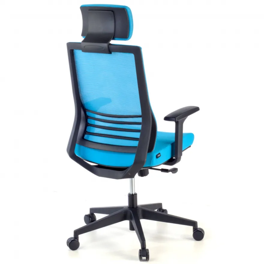 Sedia da Studio Magnum, con poggiatesta, rete