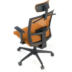 Sedia da ufficio ergonomica Akira con poggiatesta