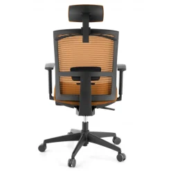 Sedia da ufficio ergonomica Akira con poggiatesta
